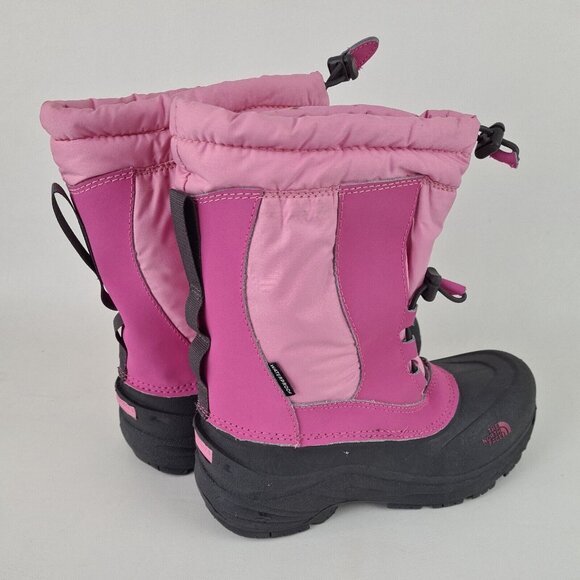 The North Face Alpenglow II Waterproof Winter Boot SZ 4 Girl = 5.5 Women Defect - Picture 7 of 9